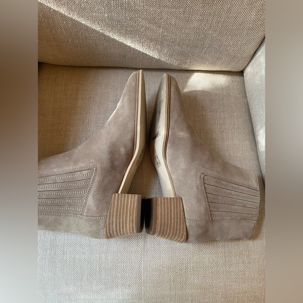Rag & Bone Womens Rover Suede Ankle Boots in Taupe Sz 39/9 - Picture 6 of 11